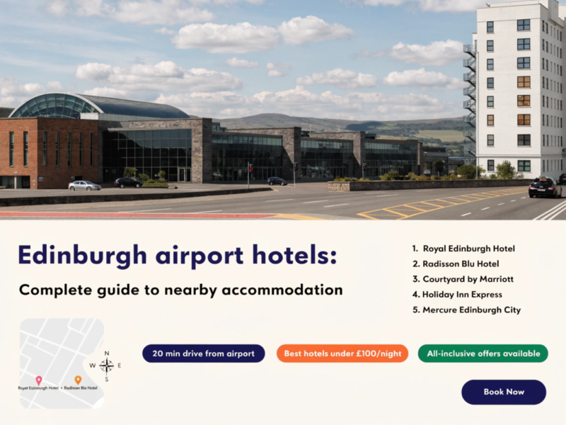 Edinburgh airport hotels: Complete guide to nearby accommodation