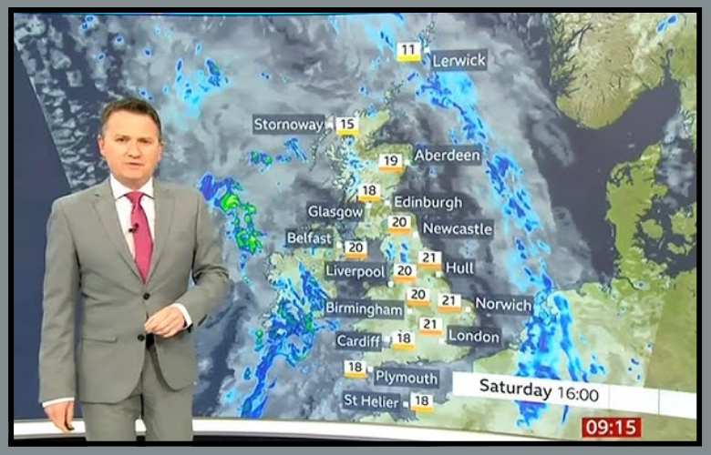 BBC Weather Liverpool Today and Tomorrow Forecast 